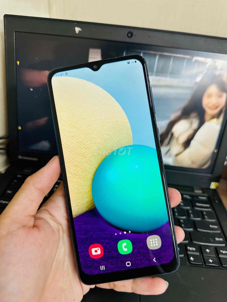 Samsung A02 Ram 2/32gb. Mua bán Điện thoại tại Quận Ninh Kiều Cần Thơ được đăng bởi Phụ Kiện  hình 1