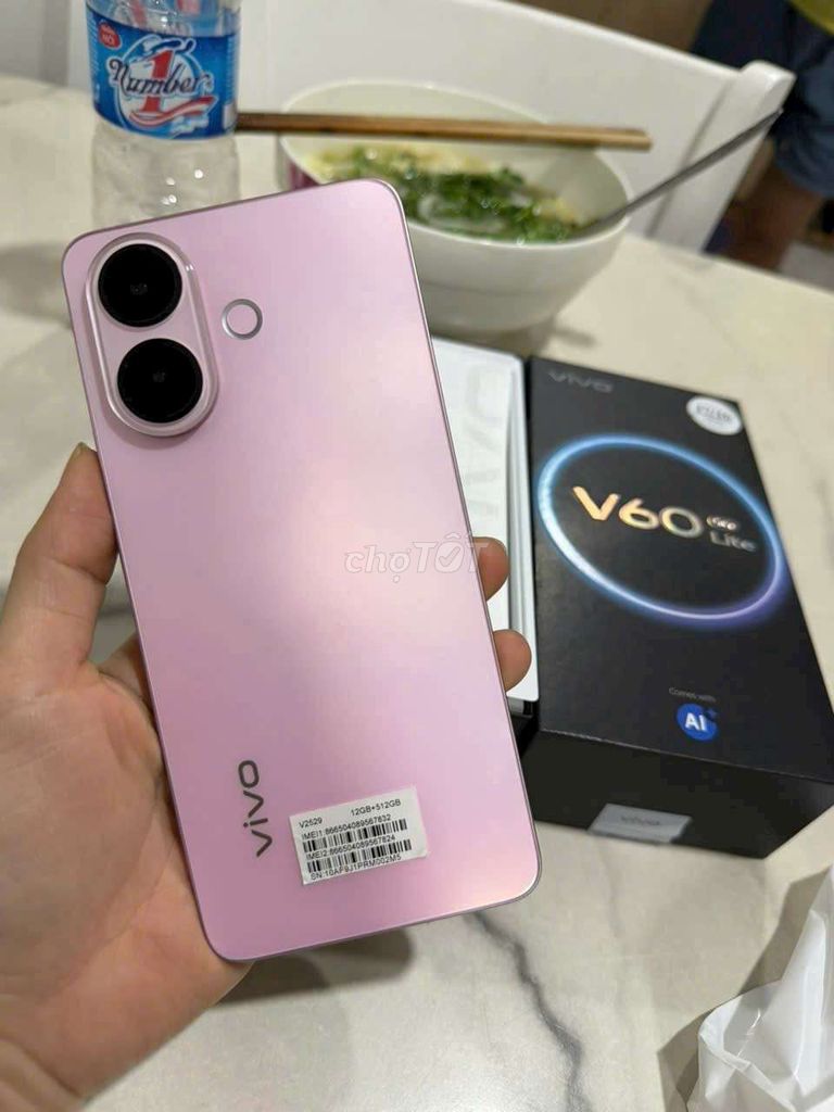Vivo V60 Lite 12GB/512GB Hồng. Mua bán Điện thoại tại Thành phố Thuận An Bình Dương được đăng bởi kiều trần hình 1