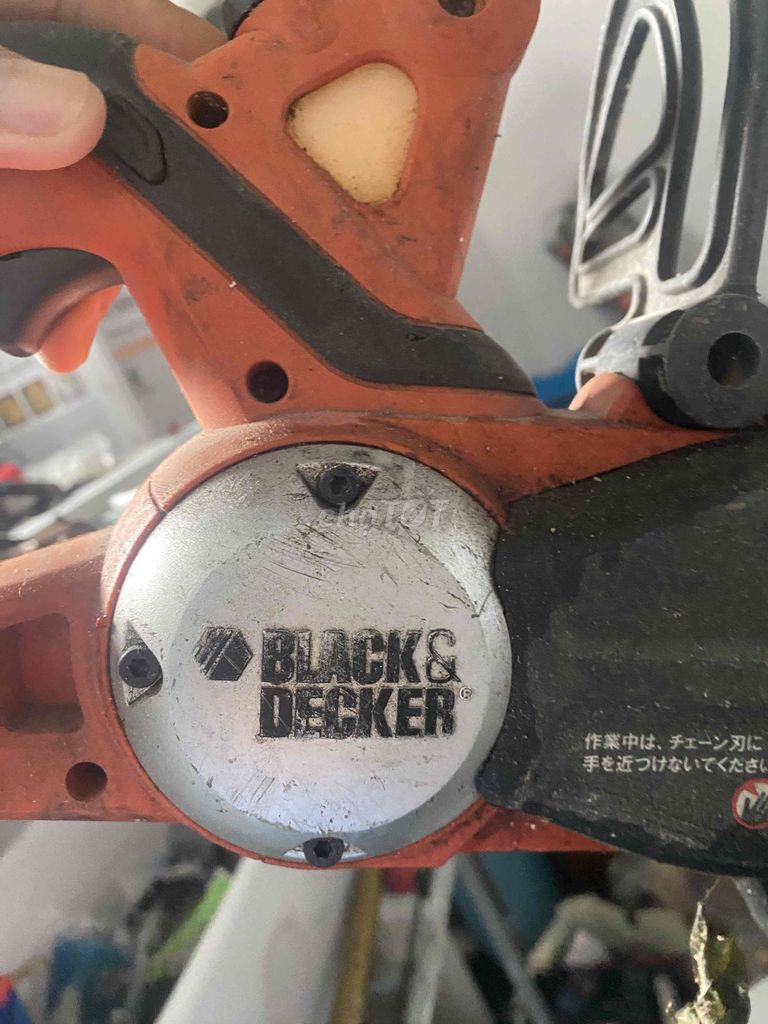 Cưa xích Black & Decker Pin 12V. Mua bán Đồ chuyên dụng, Giống nuôi trồng tại Thành phố Tây Ninh Tây Ninh được đăng bởi Hoàng hình 1
