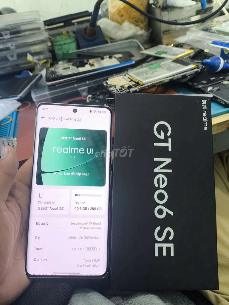 Realme GT Neo 6 SE 16GB/256GB 98%. Mua bán Điện thoại tại Huyện Hóc Môn Tp Hồ Chí Minh được đăng bởi nghia phan hình 1