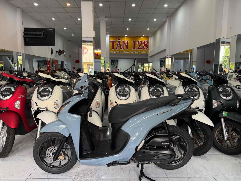 VISION 2023. Màu Hót - Xe Zin Êm Đẹp - Biển 68. Mua bán Xe máy tại Thành phố Rạch Giá Kiên Giang được đăng bởi XE MÁY CŨ TÂN 128 hình 11