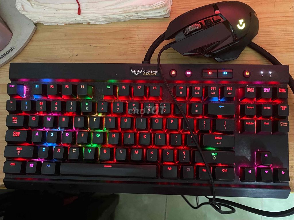 Thanh lý bàn phím Game CORSAIR & chuột Logitech