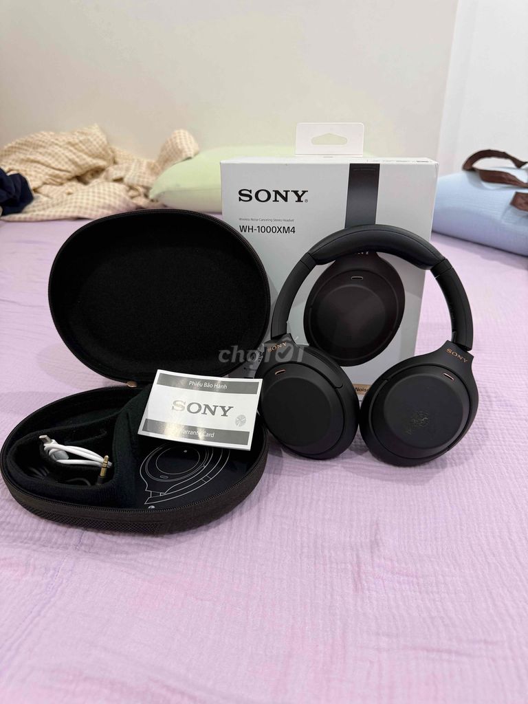 Tai nghe Sony WH-1000XM4 Đen. Mua bán Tivi, Âm thanh tại Quận Nam Từ Liêm Hà Nội được đăng bởi Quyên hình 1