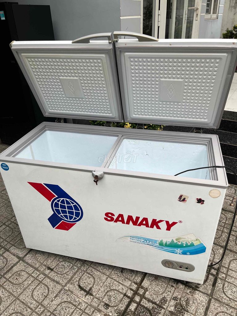 Tủ đông mát SANAKY 360L Dàn lạnh đồng. Mua bán Tủ lạnh tại Thành phố Thủ Dầu Một Bình Dương được đăng bởi Nguyễn văn hiển hình 1