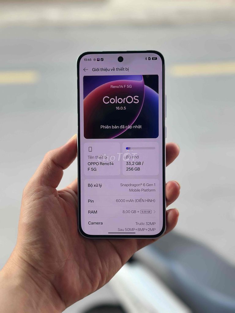 OPPO Reno14 F 5G 256GB Xám Snapdragon 6 Gen 1. Mua bán Điện thoại tại Quận 8 Tp Hồ Chí Minh được đăng bởi thụy ngô hình 1