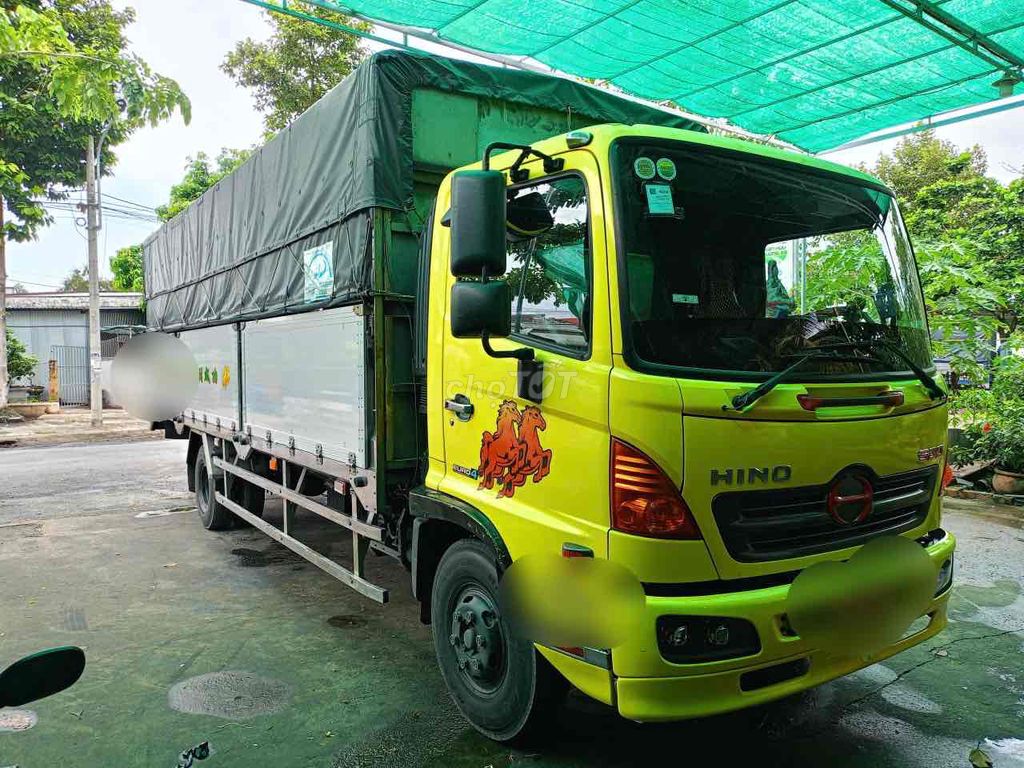 HINO FCJL 6t3 dài 6m7 Thùng bạt nhôm inox đời 2021