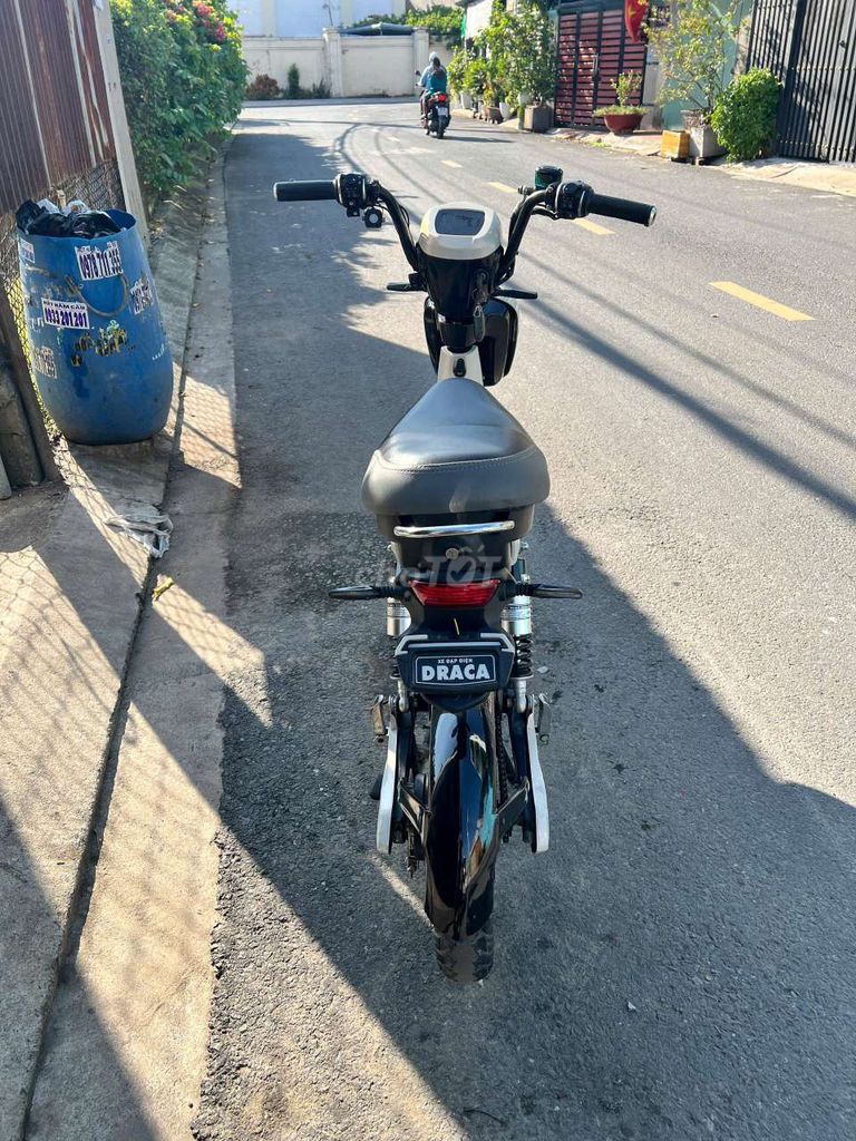 Xe đạp điện Pega Cap A9 Trắng đen. Mua bán Xe điện tại Quận 3 Tp Hồ Chí Minh được đăng bởi Phong Tiên Sinh hình 3