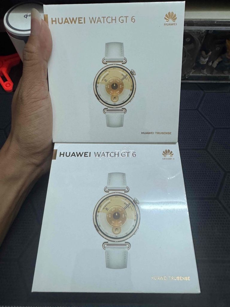 Huawei GT6 Vàng Dây da 41mm. Mua bán Thiết bị đeo thông minh tại Quận Cẩm Lệ Đà Nẵng được đăng bởi Huawei Chính Hãng Đà Nẵng zz Mua và Bán Đồng Hồ Mới Cũ zz  hình 1