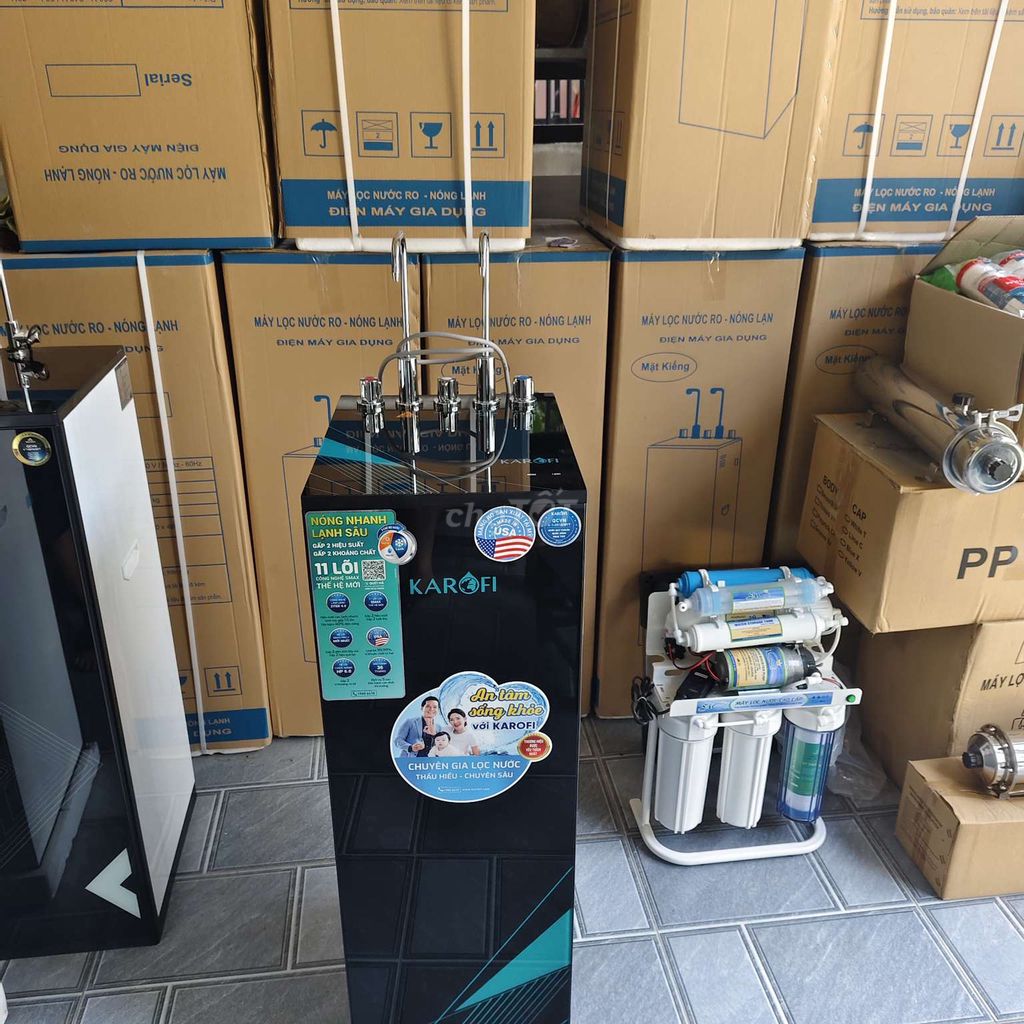 Máy lọc nước Karofi KAD X58 Nóng lạnh nguội. Mua bán Bếp, lò, đồ điện nhà bếp tại Thành phố Dĩ An Bình Dương được đăng bởi Hồ văn thế hình 1