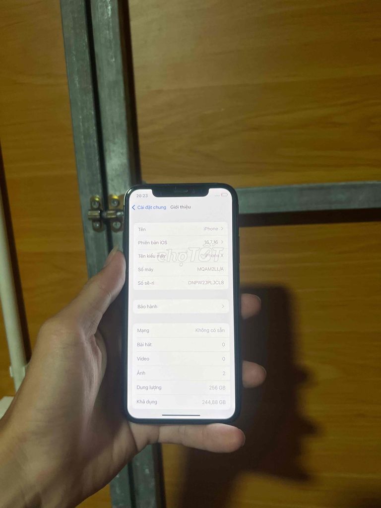 Apple iPhone X 256GB. Mua bán Điện thoại tại Quận Tân Phú Tp Hồ Chí Minh được đăng bởi trần hoàng hình 1