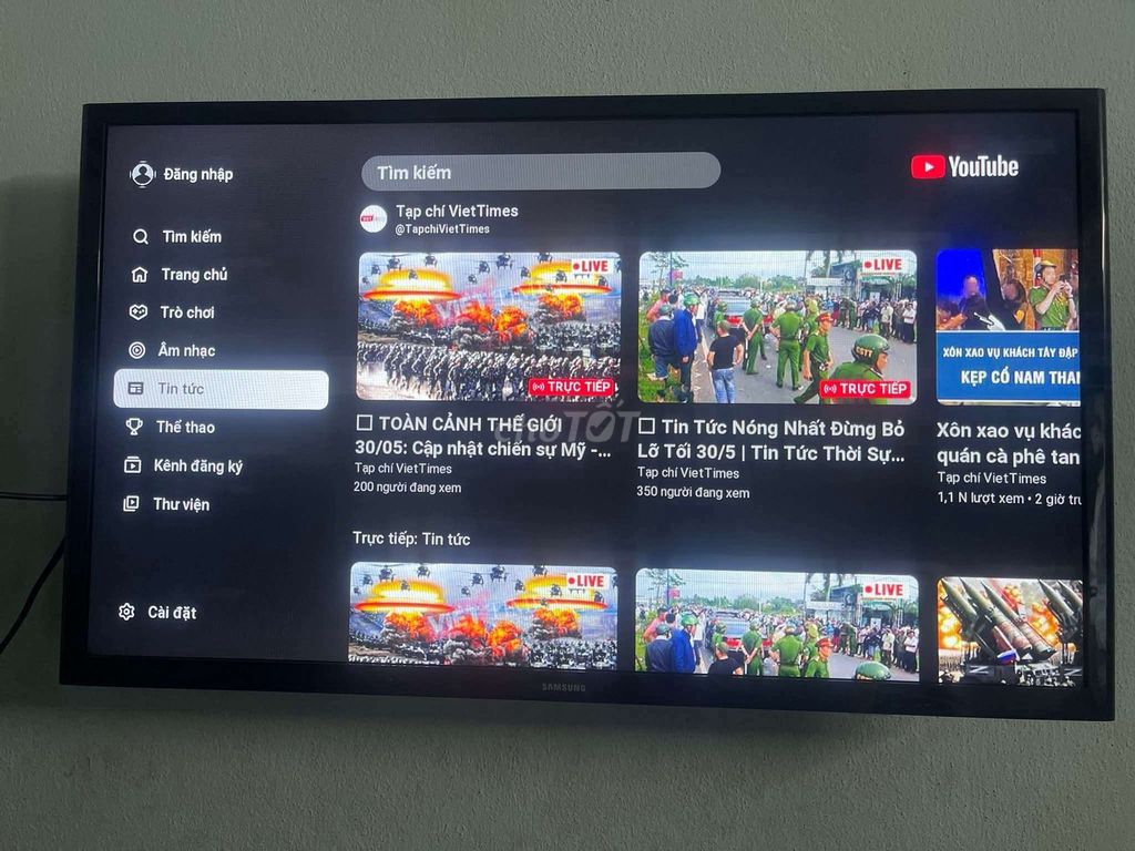 Sam sung Smart 32in . Mua bán Tivi, Âm thanh tại Quận Cẩm Lệ Đà Nẵng được đăng bởi Huynh NGoc Duy hình 1