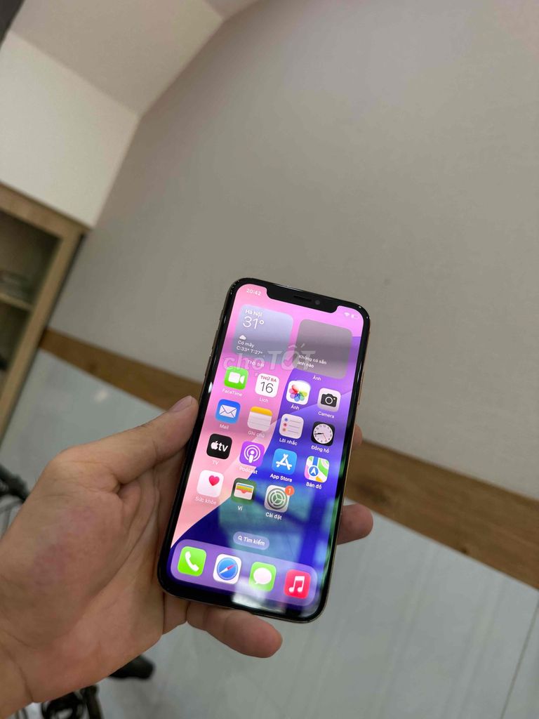Apple iPhone XS 64GB Vàng Đã sử dụng. Mua bán Điện thoại tại Thành phố Long Xuyên An Giang được đăng bởi vvvvv hình 1