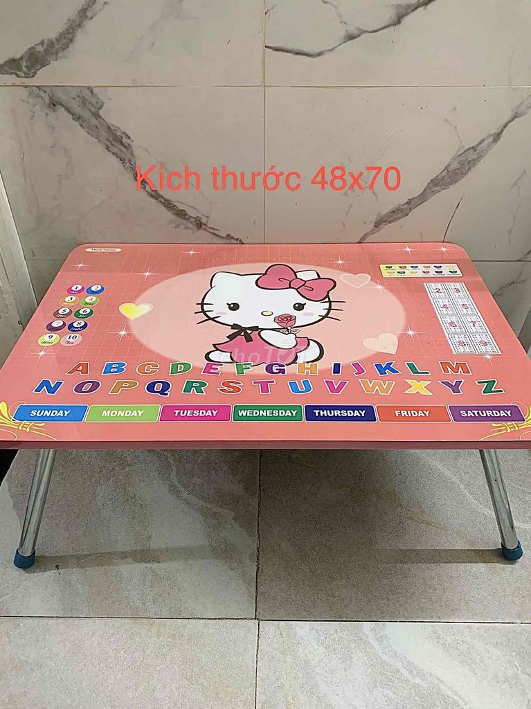 Bàn xếp Hello Kitty 48x70cm Mới. Mua bán Bàn ghế tại Quận 3 Tp Hồ Chí Minh được đăng bởi Nguyễn quỳnh hình 1