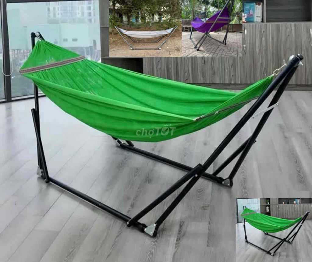 Tăng tốc dọn kho xãa KHUNG VÕNG XẾP GỌN NEW 100%. Mua bán Nội thất, đồ gia dụng khác tại Quận 12 Tp Hồ Chí Minh được đăng bởi Xưởng võng xếp hình 1
