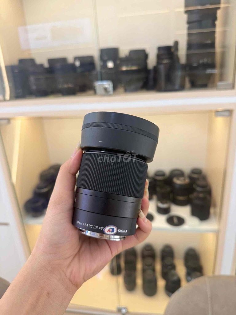 Ống kính Sigma 30mm f/1.4 DC DN Đen Sony. Mua bán Máy ảnh, Máy quay tại Quận Phú Nhuận Tp Hồ Chí Minh được đăng bởi Khánh máy ảnh top 1 hình 1