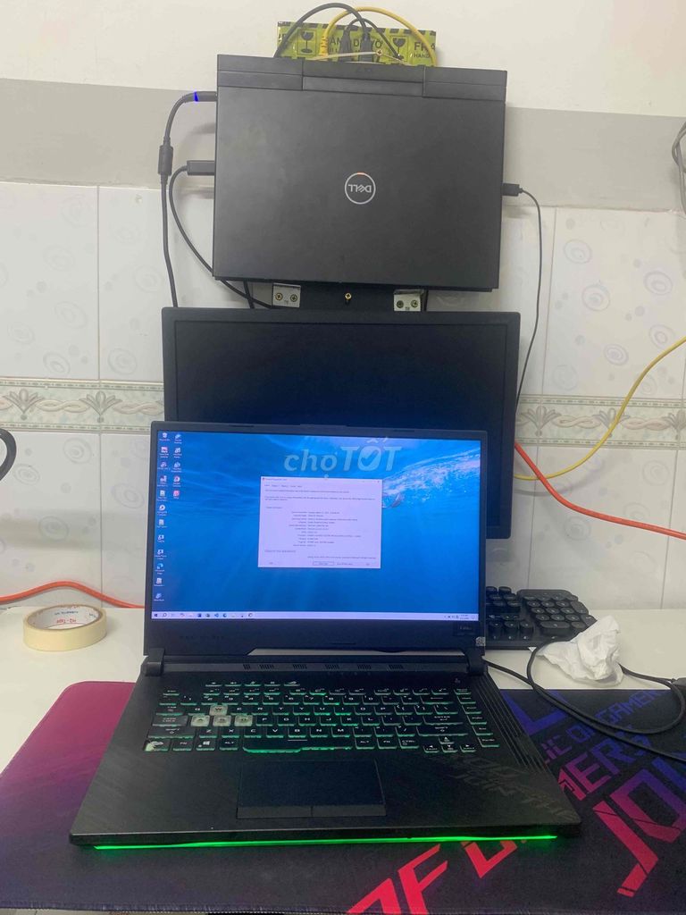 Asus Rogstix G513 I7 10750H Gtx 1650TI 144HZ Rẻ. Mua bán Laptop tại Quận 3 Tp Hồ Chí Minh được đăng bởi NgoPhuong hình 1