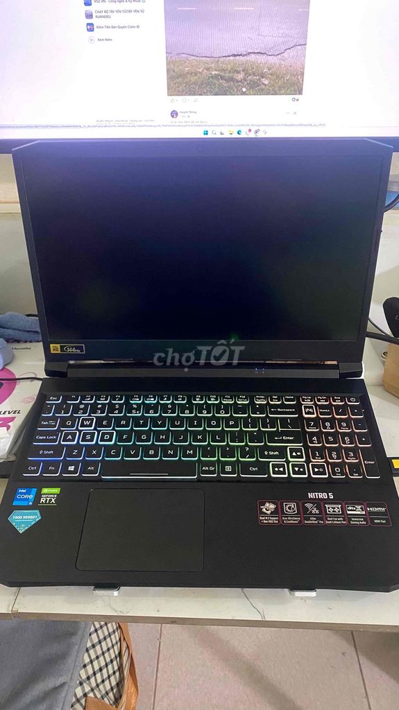 Acer Nitro 5 i5 11400H 16GB RTX 3050 Đen. Mua bán Laptop tại Thị xã Từ Sơn Bắc Ninh được đăng bởi Hoang hình 1