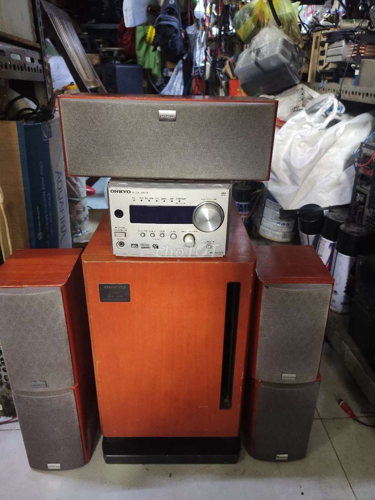Dàn 5.1 Onkyo v20x  cắm lộn điện ( mất nguồn). Mua bán Tivi, Âm thanh tại Quận 11 Tp Hồ Chí Minh được đăng bởi Lê Thụy hình 4