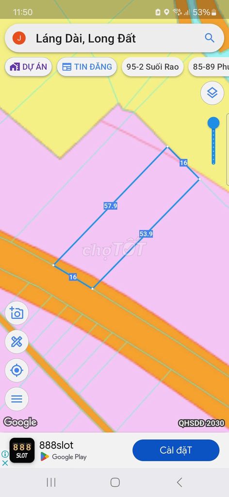 Đất Láng Dài. Mua bán Đất tại Huyện Đất Đỏ Bà Rịa - Vũng Tàu được đăng bởi Thơm Võ hình 2