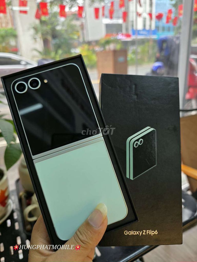 Z FLIP6_5G BẢN SSVN 2 SIM FULBOX KENG NÉT XANH MIN. Mua bán Điện thoại tại Quận Đống Đa Hà Nội được đăng bởi HƯNG PHÁT Mobile hình 1