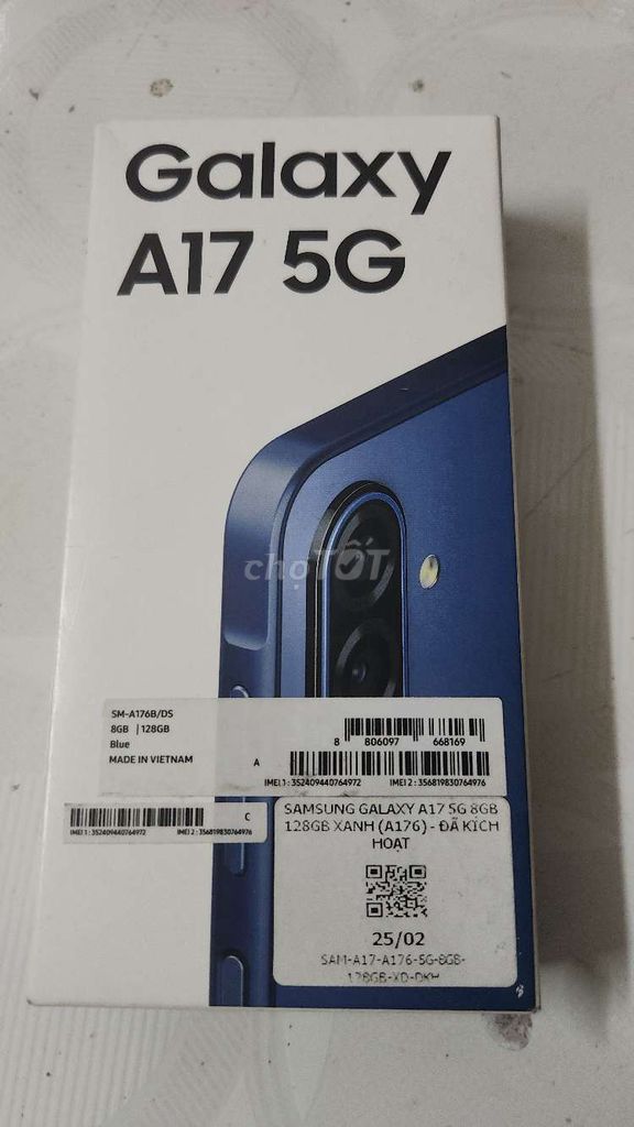 Samsung Galaxy A17 5G 128GB Xanh. Mua bán Điện thoại tại Quận 11 Tp Hồ Chí Minh được đăng bởi Trần Chí Vinh hình 1