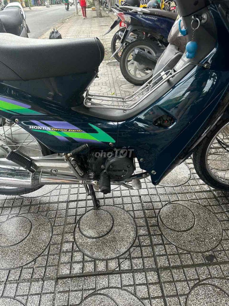 Honda Wave 110 Thái 1999 Xanh đen. Mua bán Xe máy tại Thành phố Thuận An Bình Dương được đăng bởi xe máy phước thịnh hình 5