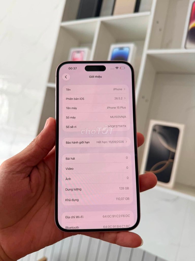 Apple iPhone 15 Plus 128GB Hồng VNA 99%. Mua bán Điện thoại tại Quận 10 Tp Hồ Chí Minh được đăng bởi Hội Đồ Điện Tử hình 1
