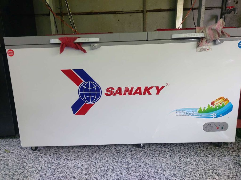 Tủ đông Sanaky Trắng. Mua bán Tủ lạnh tại Thị xã Long Mỹ Hậu Giang được đăng bởi Thuy Vy Coco hình 1