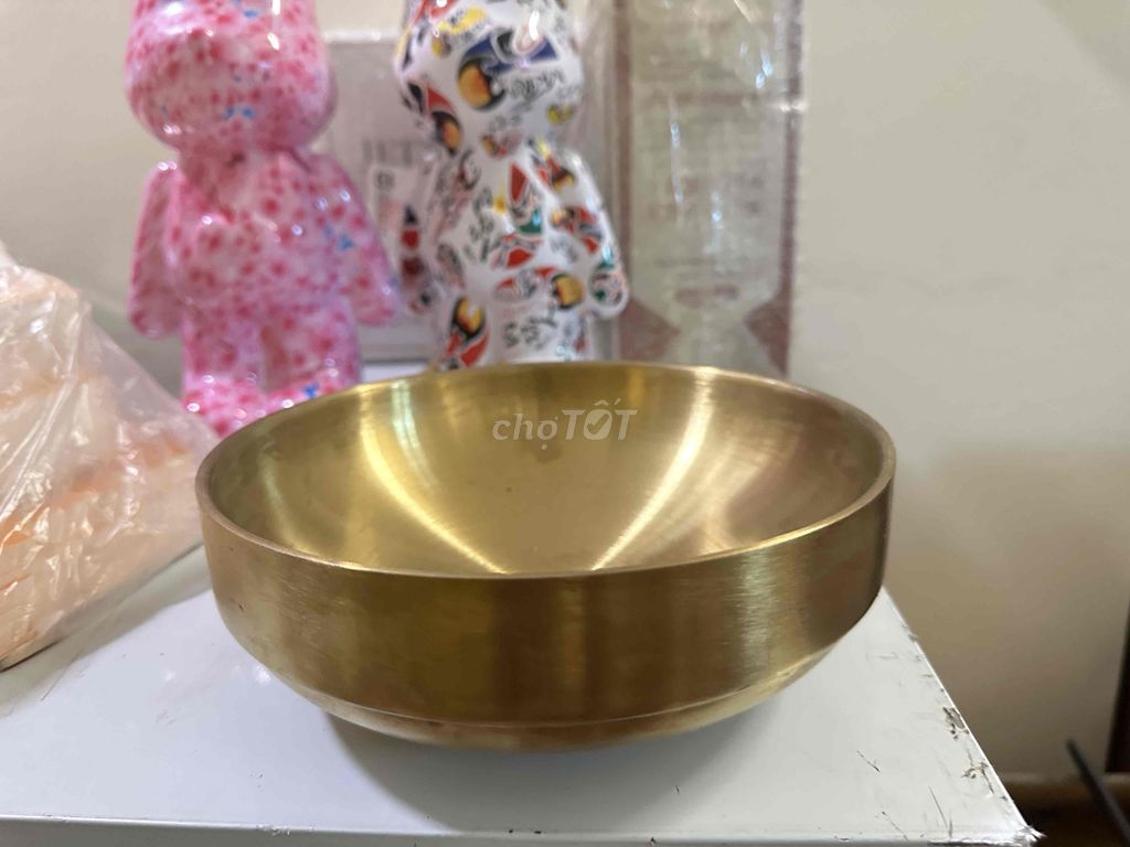 Bát Đồng Cổ Điển Vàng Đồng. Mua bán Đồ sưu tầm, đồ cổ tại Huyện Đan Phượng Hà Nội được đăng bởi Anh đào hình 1