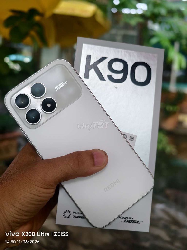 Xiaomi Redmi K90 Snapdragon 8 Elite 12GB/256GB Bạc. Mua bán Điện thoại tại Thành phố Bến Tre Bến Tre được đăng bởi Lê Trường hình 1