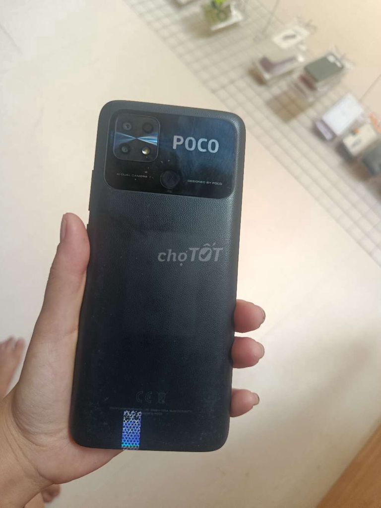 POCO C40 64GB Đen. Mua bán Điện thoại tại Huyện Bình Lục Hà Nam được đăng bởi uyen phương  hình 1