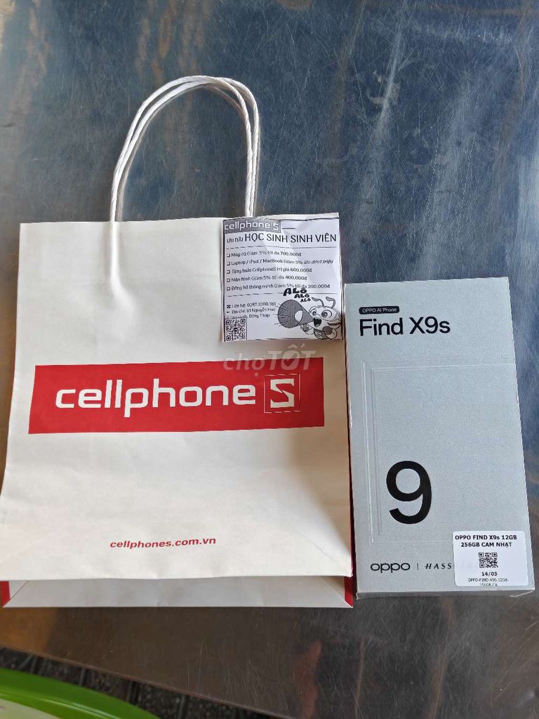 OPPO Find X9s 256GB Cam New chua kích imei đẹp 678. Mua bán Điện thoại tại Thành phố Cao Lãnh Đồng Tháp được đăng bởi Nguyễn Thiện Tuấn hình 1