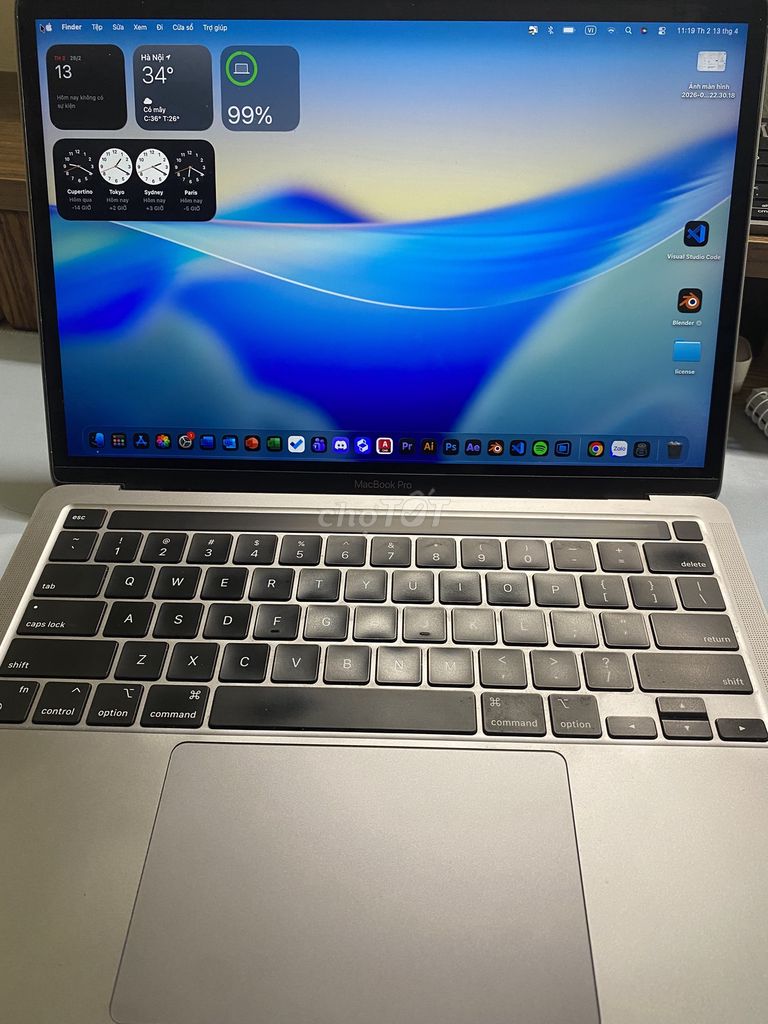 Apple Macbook Pro M1 16GB/512GB Bạc. Mua bán Laptop tại Quận Hoàng Mai Hà Nội được đăng bởi Bùi Văn Chiến hình 1
