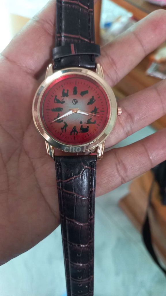 Đồng hồ nam dây da đen vàng 40mm. Mua bán Đồng hồ tại Quận Ninh Kiều Cần Thơ được đăng bởi Mộc Cường hình 1