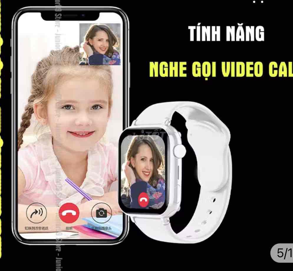 Đồng hồ thông minh trẻ em , Đẹp 99%,  Còn BH. Mua bán Thiết bị đeo thông minh tại Quận 6 Tp Hồ Chí Minh được đăng bởi Trantuandat hình 1