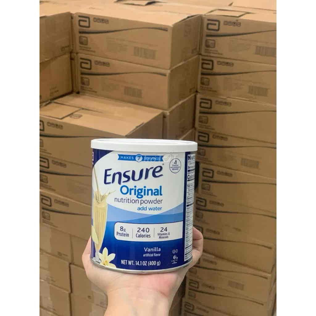 Sữa bột Ensure Original Vanilla 400g. Mua bán Đồ ăn, thực phẩm và các loại khác tại Quận Cẩm Lệ Đà Nẵng được đăng bởi N.Hiền hình 1