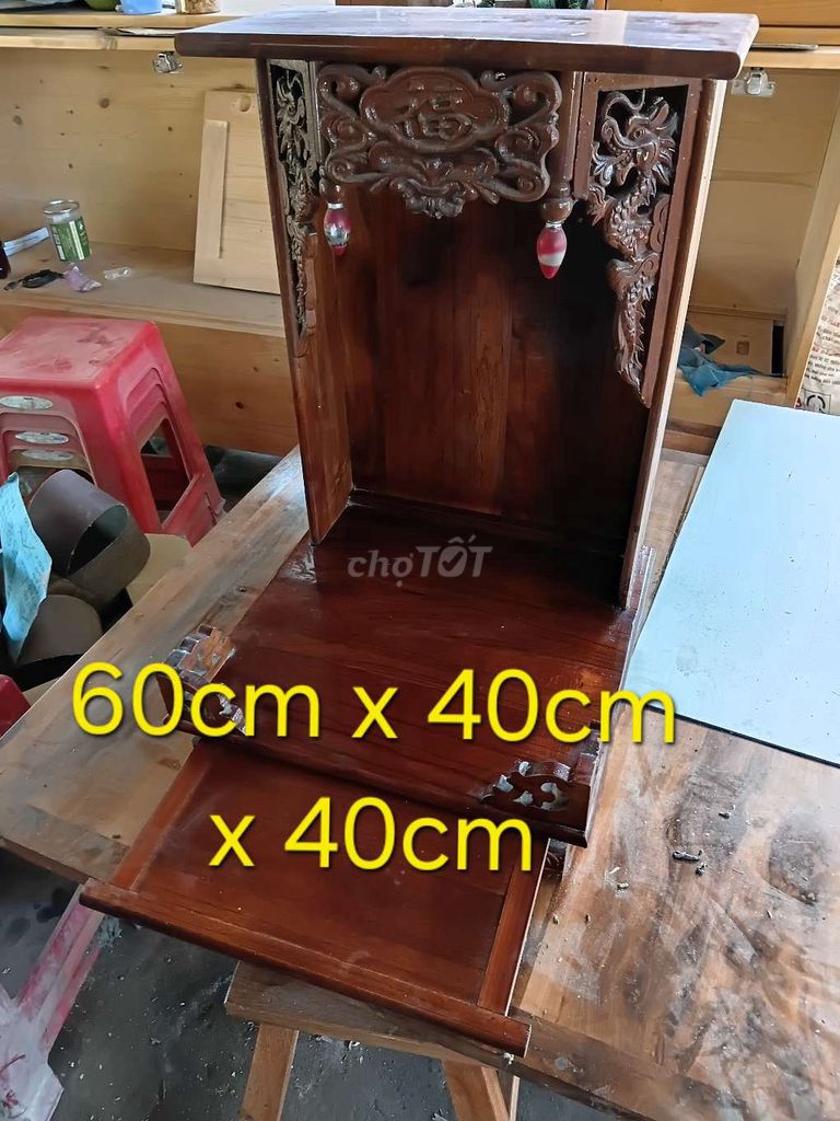 Bàn thờ treo tường Gỗ Nâu. Mua bán Nội thất, đồ gia dụng khác tại Thành phố Bến Tre Bến Tre được đăng bởi Hung hình 1