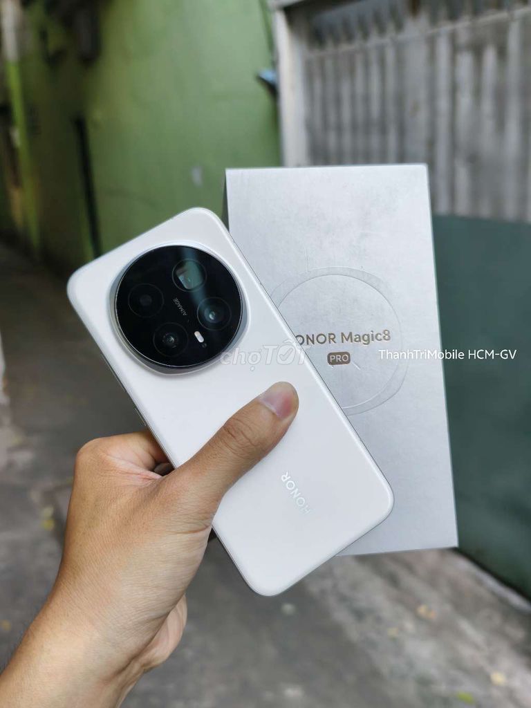 Honor Magic 8 Pro Trắng 16/512 fullbox nội địa. Mua bán Điện thoại tại Quận Gò Vấp Tp Hồ Chí Minh được đăng bởi Thanh Tri hình 1