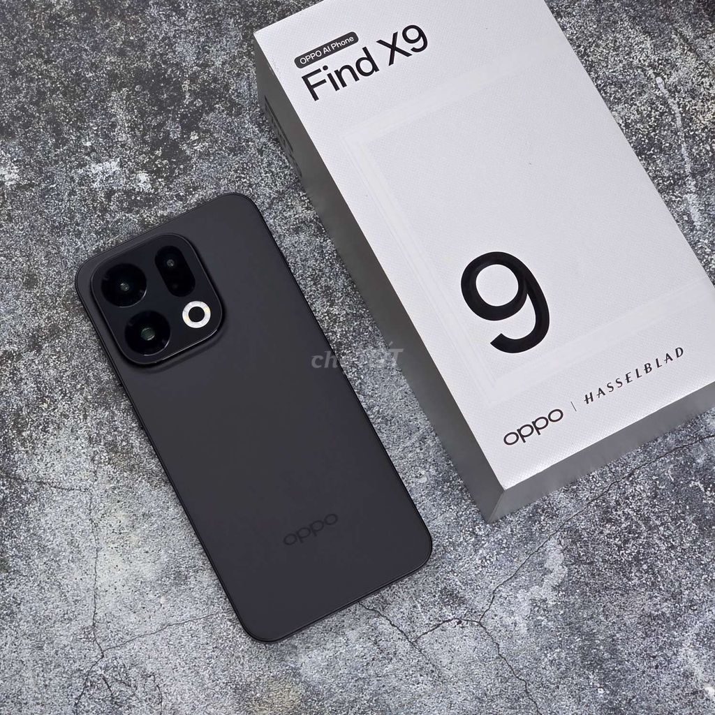 Oppo Find X9 5G Đen 256GB Chính Hãng VN BH 2027. Mua bán Điện thoại tại Quận Thanh Khê Đà Nẵng được đăng bởi Tú MB hình 1
