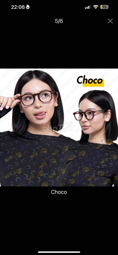 Kính mắt SOHO Nữ màu Nâu. Mua bán Phụ kiện thời trang khác tại Quận 7 Tp Hồ Chí Minh được đăng bởi Minh Thu hình 1