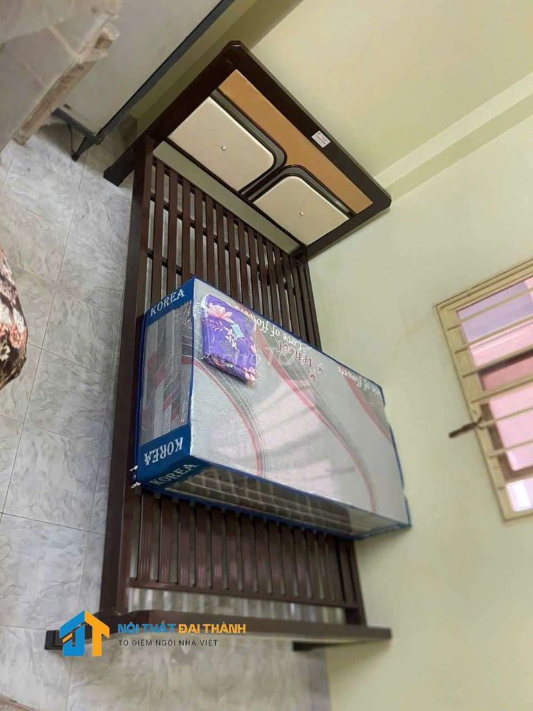 Giường sắt hộp 1M KIỂU GỖ, MÀUNÂU SANG, HỎA ỐC HCM. Mua bán Giường, chăn ga gối nệm tại Quận Tân Phú Tp Hồ Chí Minh được đăng bởi NỘI THẤT ĐẠI THÀNH hình 1