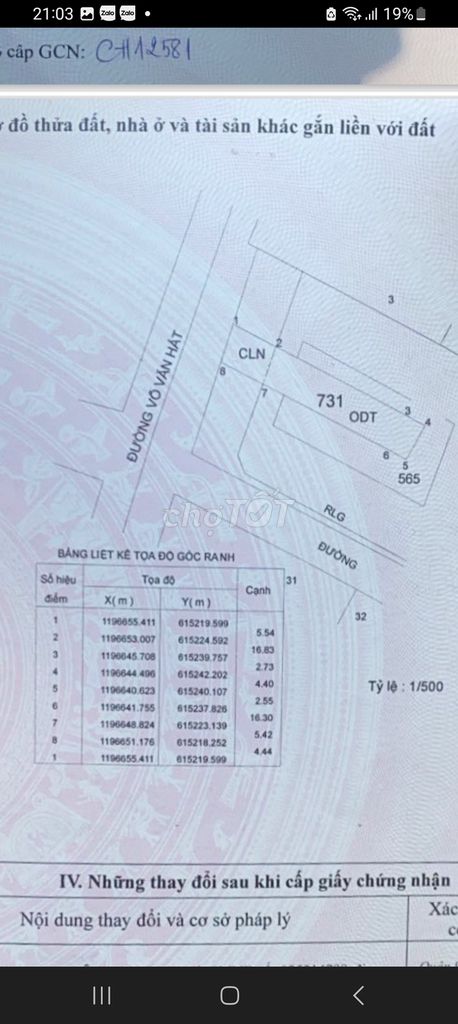 Bán nhà c4 mt kinh doanh võ văn hát 9m × 25m