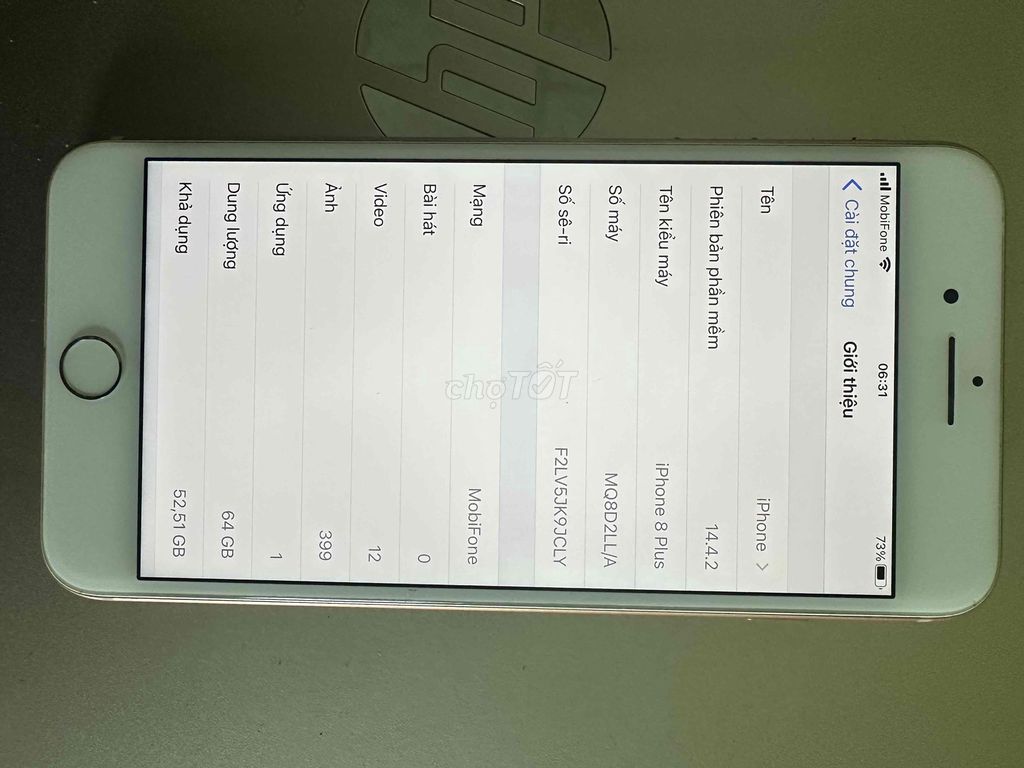 Apple iPhone 8 Plus 64GB 99%. Mua bán Điện thoại tại Thành phố Biên Hòa Đồng Nai được đăng bởi Duy Ngọc hình 1