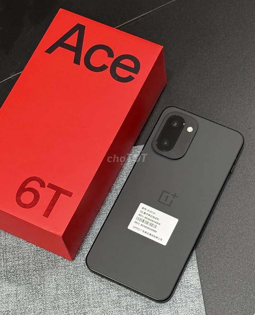 🔥 OnePlus Ace 6T Black / Hiệu năng mạnh mẽ . Mua bán Điện thoại tại Quận Cẩm Lệ Đà Nẵng được đăng bởi Good Phone hình 1