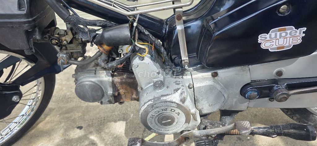 Xe máy Honda Cub 89 50cc màu xám đen. Mua bán Xe máy tại Huyện Hóc Môn Tp Hồ Chí Minh được đăng bởi Thanh Tung Mai hình 5