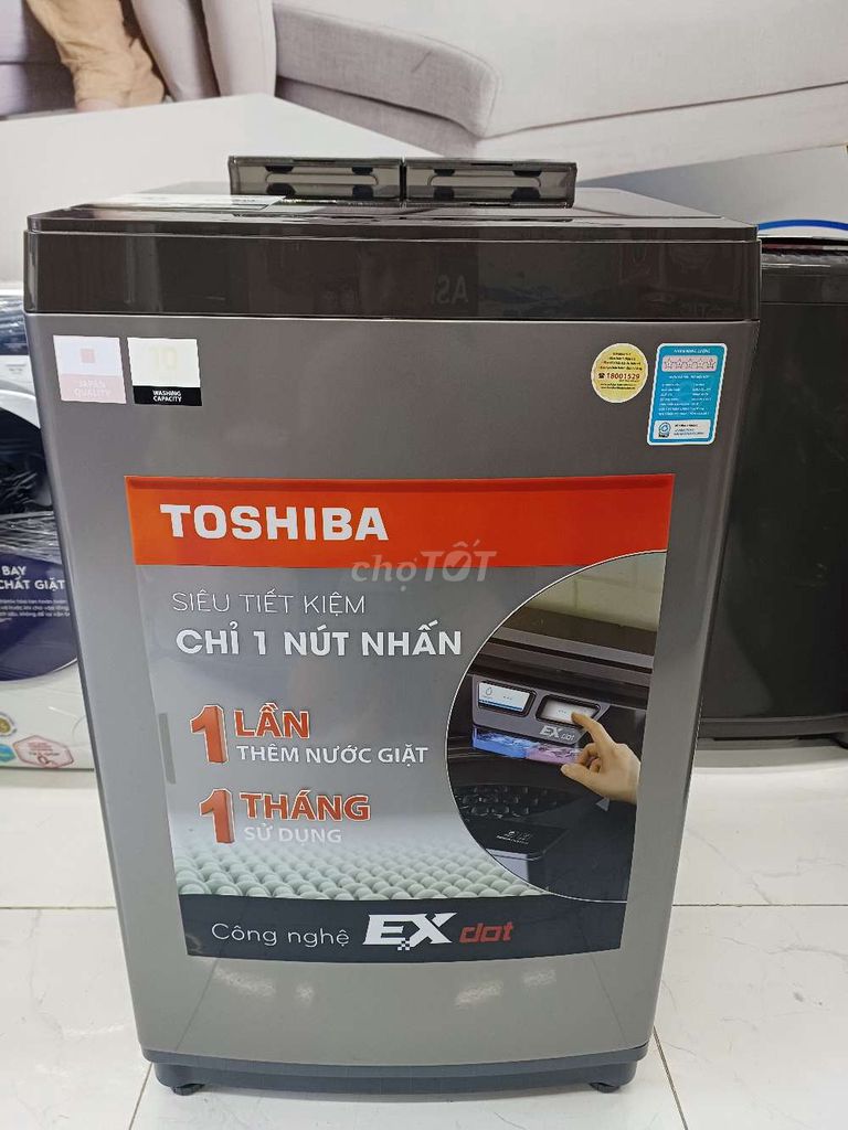 MÁY GIẶT TOSHIBA 10KG BH 2 NĂM