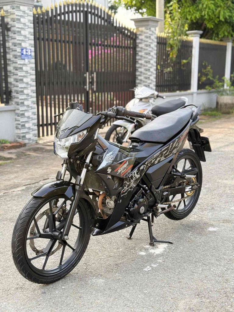 Suzuki Satria F150 2019 Đen 27712 km. Mua bán Xe máy tại Huyện Củ Chi Tp Hồ Chí Minh được đăng bởi HuỳnhLâm Bổn hình 3