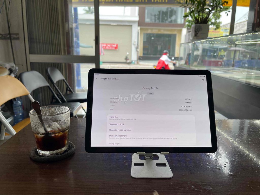 Galaxy Tab S4 10.5” 4G  màn hình Super Amoled. Mua bán Máy tính bảng tại Huyện Hóc Môn Tp Hồ Chí Minh được đăng bởi Hữu Thuận hình 3