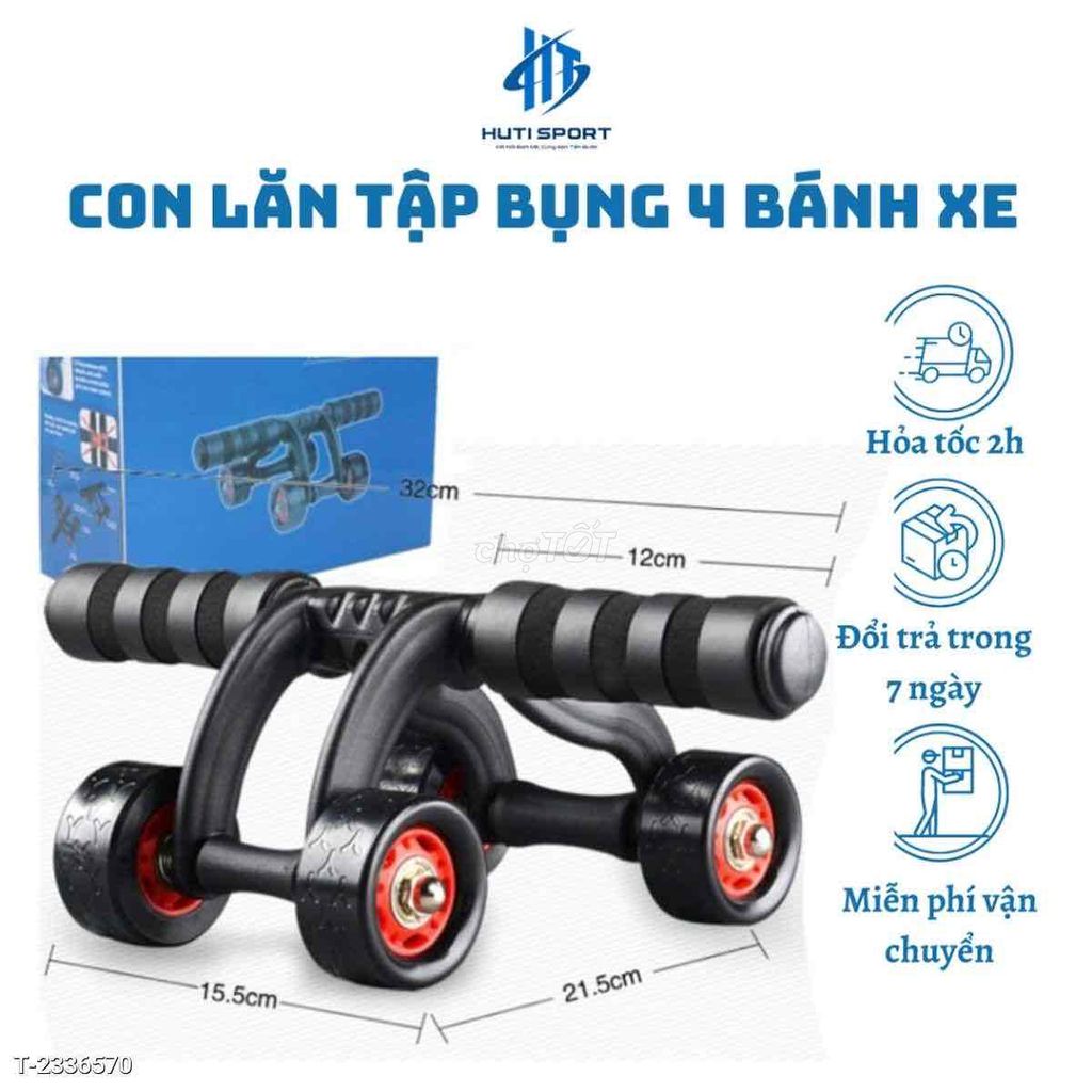 Con Lăn Tập Bụng, Dụng Cụ Tập Cơ Bụng Tập Gym Thể. Mua bán Đồ thể thao, Dã ngoại tại Huyện Bình Chánh Tp Hồ Chí Minh được đăng bởi Giang Nguyên hình 1