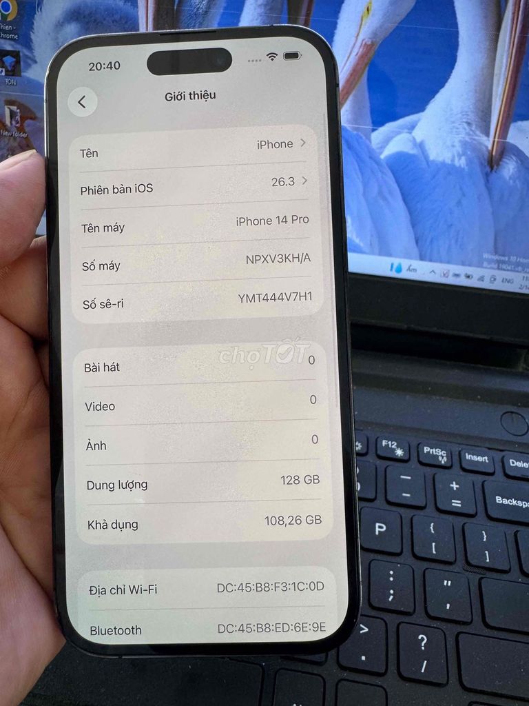 Apple iPhone 14 Pro 128GB Đen 99%. Mua bán Điện thoại tại Quận 6 Tp Hồ Chí Minh được đăng bởi QUỐC THIÊN BÁN GÓP 0 ĐỒNG  hình 1